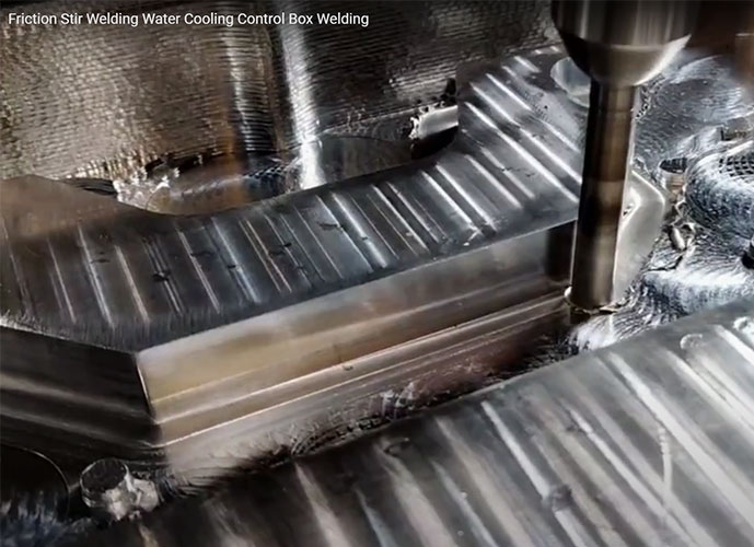 Friction Stir Welding-Water Cooling Control Box Welding